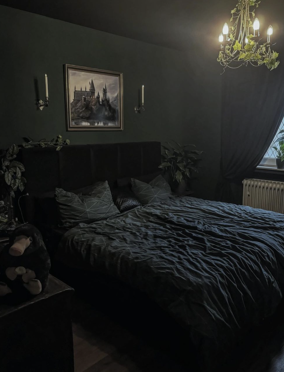 Dark Academia Bedroom